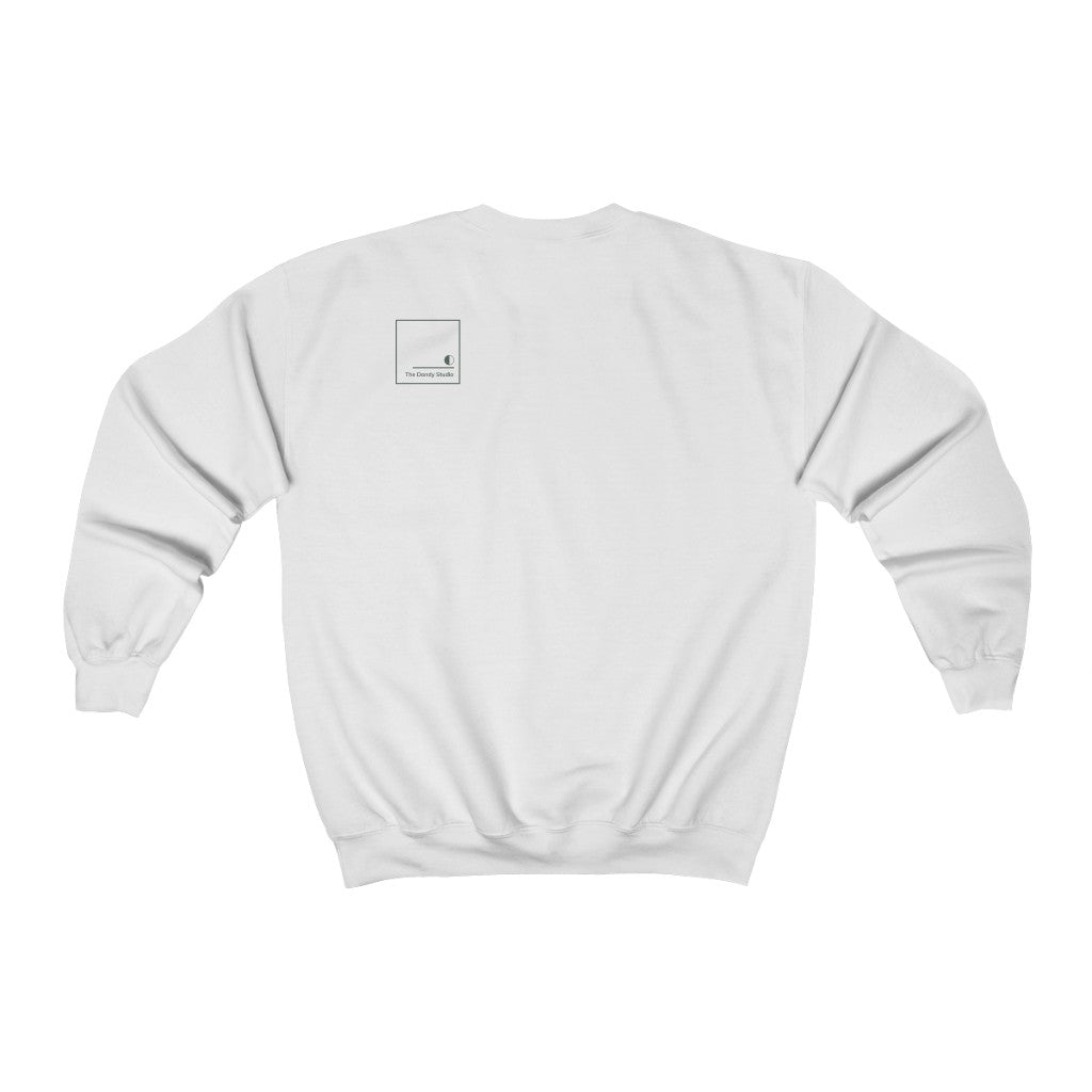 white crewneck sweatshirt template